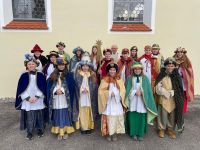 Sternsinger Salgen-Bronnen Gruppenbild